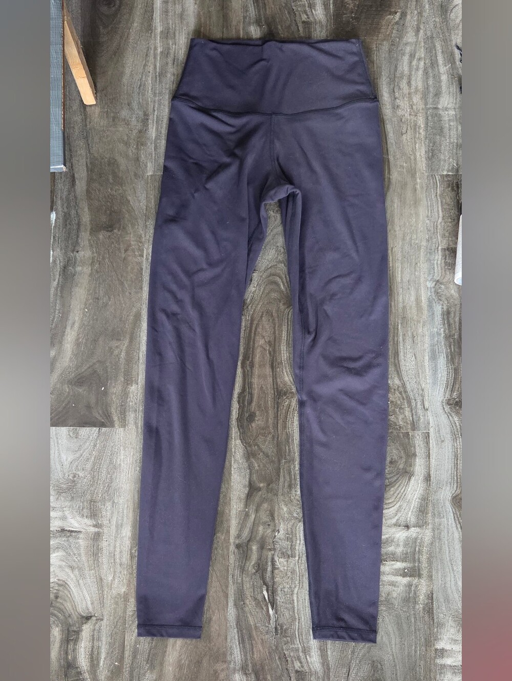 Single High-Waist Navy Leggings